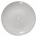 ASSIETTE PLATE RAYON OR 27CM