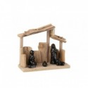 CRECHE EN BOIS NATUREL