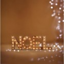 DECO NOEL EN BOIS LED A POSER