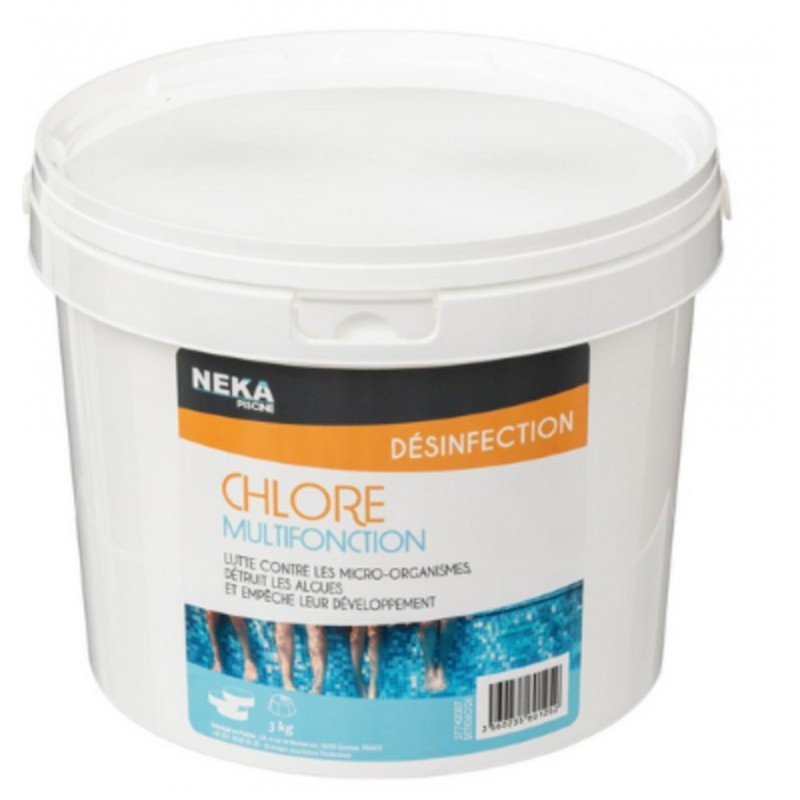 GALET DE CHLORE LENT 3KG