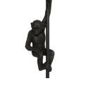 LAMPE SINGE NOIR ABAT JOUR