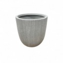 CACHE POT ROND BEIGE