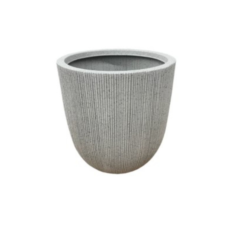 CACHE POT ROND BEIGE