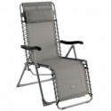 FAUTEUIL RELAX PLIANT GRIS