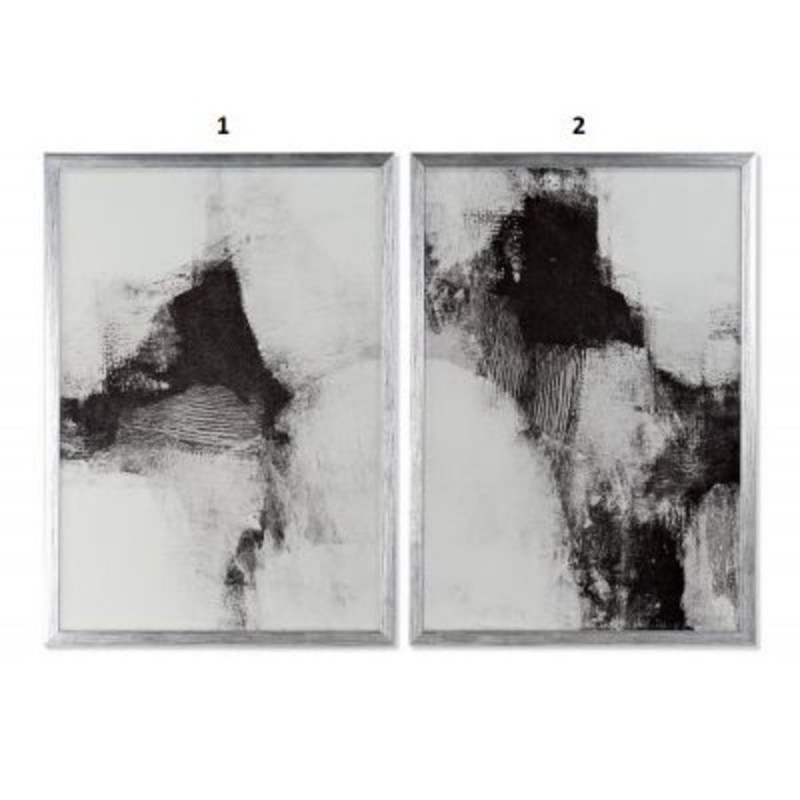 TABLEAU VERRE ABSTRAIT ENCADRE