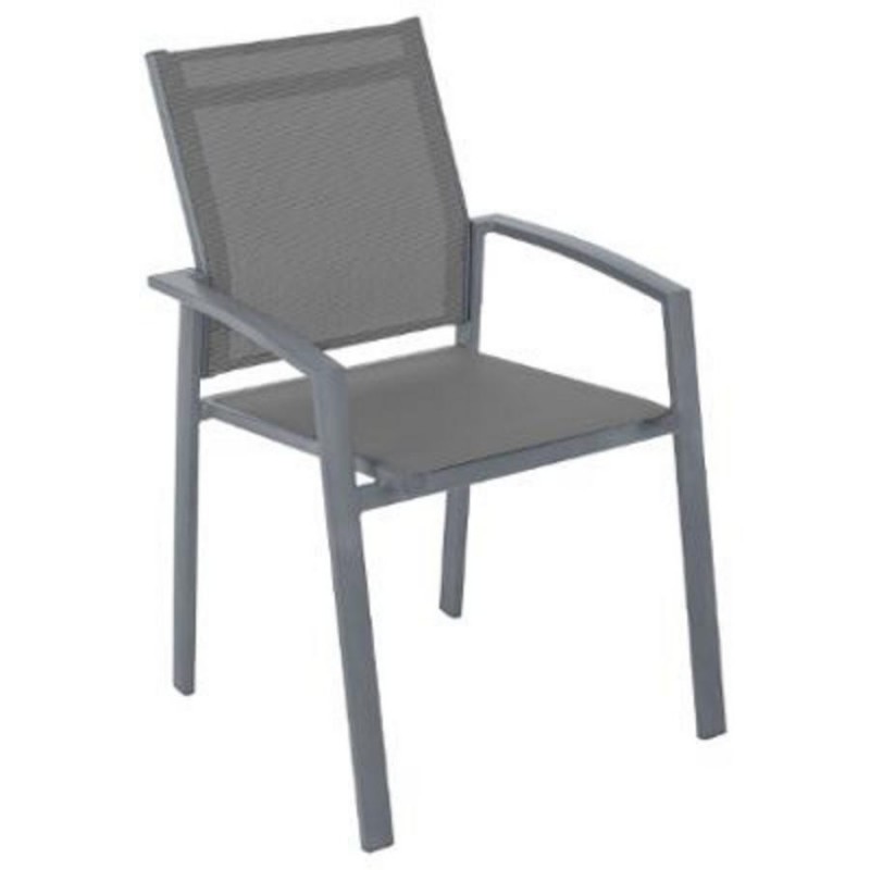 FAUTEUIL AVEC ACCOUDOIRS GRIS