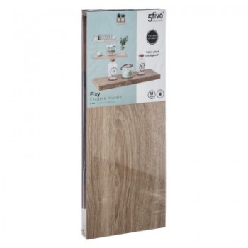 ETAGERE MURALE CHENE NATUREL