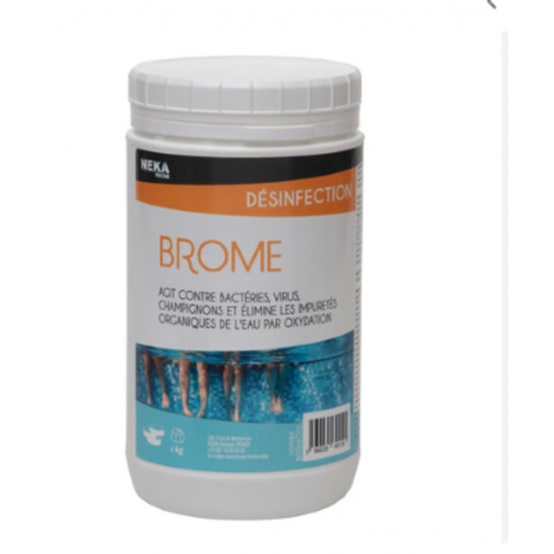 PASTILLE DE BROME POUR PISCINE