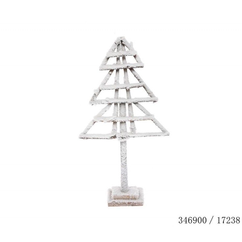 SAPIN EN BOIS SUR SOCLE