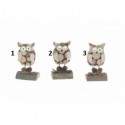 SUJET HIBOU EN BOIS SUR RONDIN