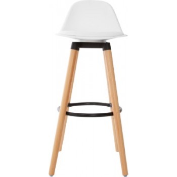 TABOURET BAR BLANC MAXON