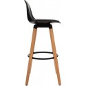 TABOURET BAR NOIR MAXON NOIR