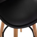 TABOURET BAR NOIR MAXON NOIR