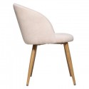 CHAISE EN VELOURS COTELE