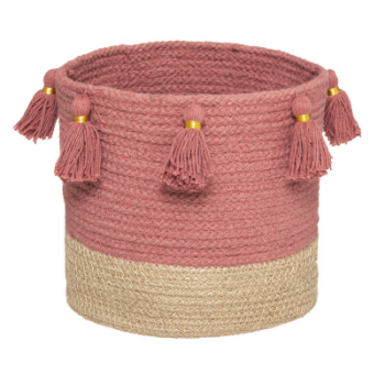 PANIER ROND SOUPLE EN JUTE