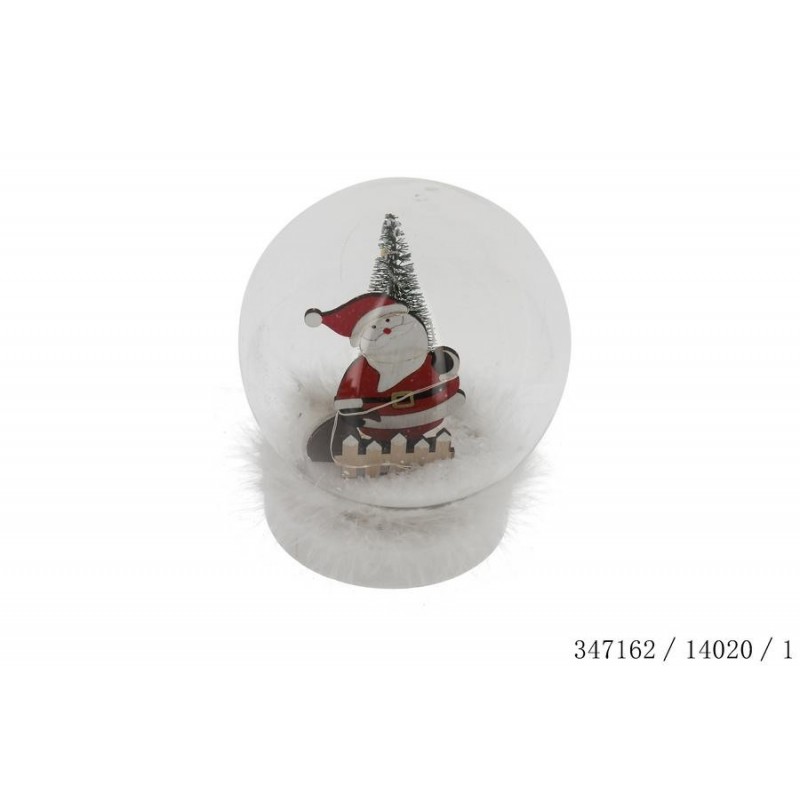 BOULE DE NOEL HAUTEUR 13CM