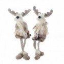 CERF ASSIS EN PELUCHE H.70CM