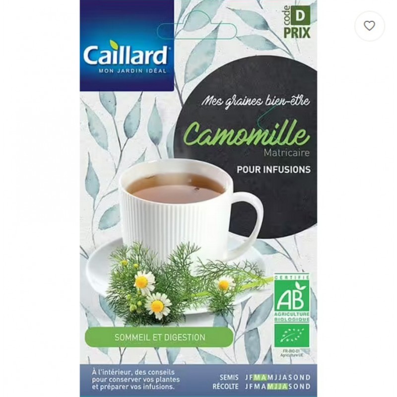 SACHET DE GRAINES CAMOMILLE