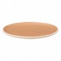 ASSIETTE PLATE ASMA TERRACOTTA