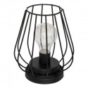 LAMPE EN METAL NOIRE MADI