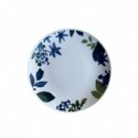 ASSIETTE PLATE MOTIF BLEUETS