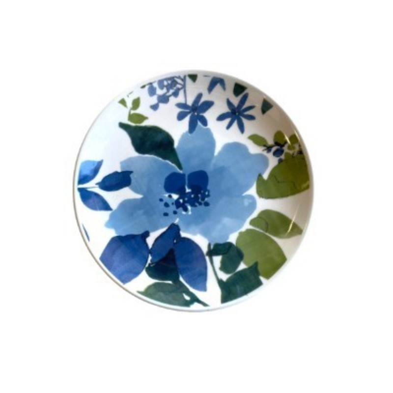 ASSIETTE DESSERT MOTIF BLEUETS