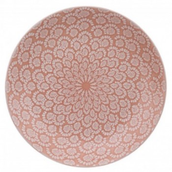 ASSIETTE PLATE ROSE CARMEN