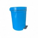 POUBELLE A PEDALE BLEUE - 6L