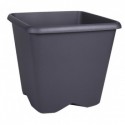 POT CHORUS CARRE GRIS FONCE EN