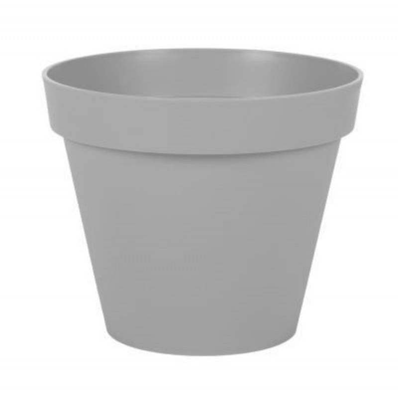 POT TOSCANE DIA25CM GRIS BETON