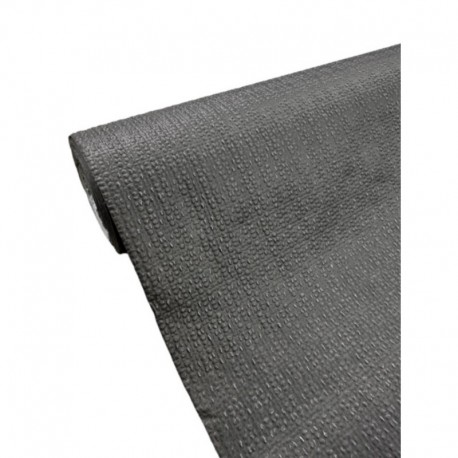 NAPPE EN PAPIER GAUFREE NOIR