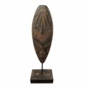 STATUE VISAGE AFRICAIN EN