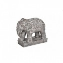 ELEPHANT SUR SOCLE TERRACOTTA