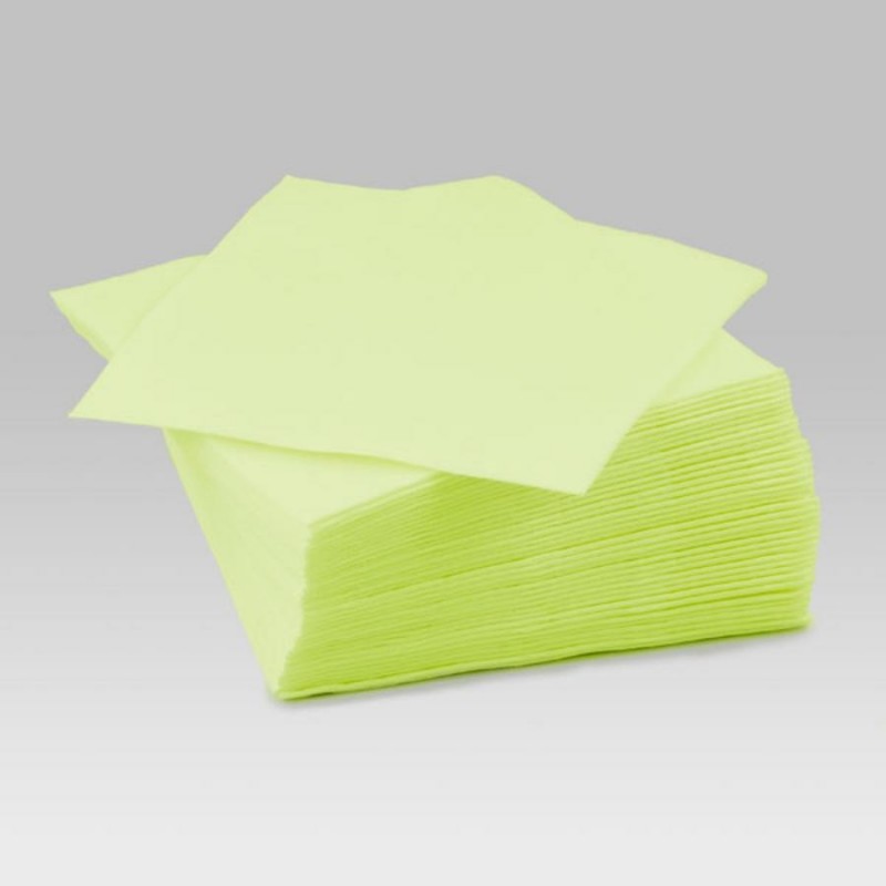 SERVIETTE PAPIER VERT ANIS