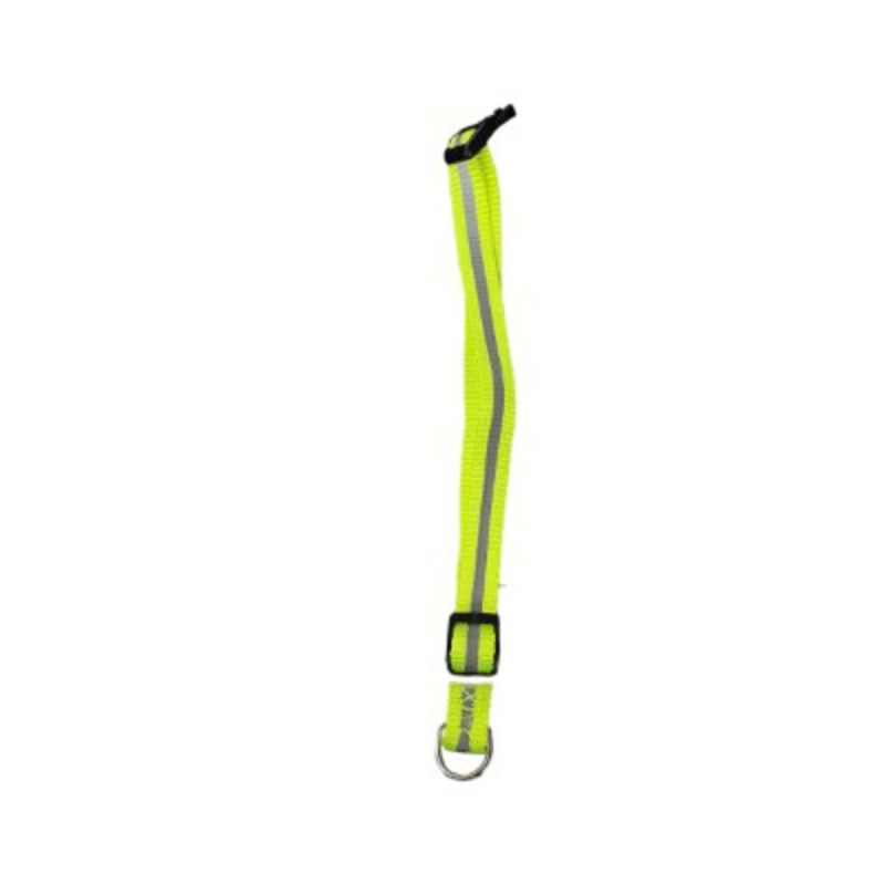 COLLIER 30/45CM JAUNE