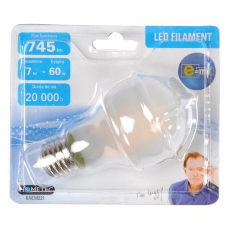 AMPOULE LED FILAMENT E27 7W