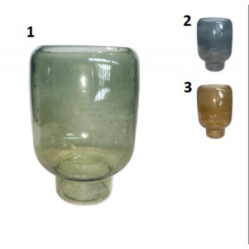 VASE EN VERRE BUBBLY