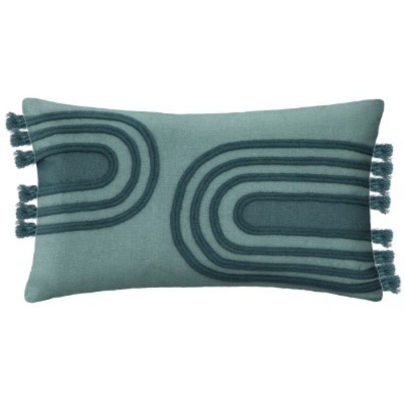 HOUSSE POUR COUSSIN BLEU