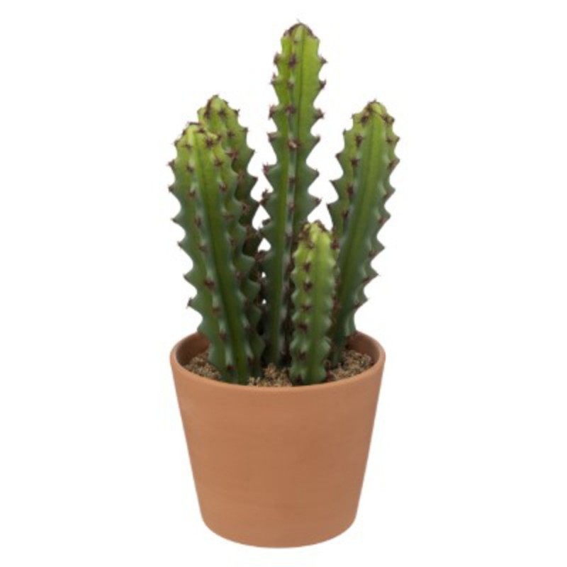 CACTUS ARTIFICIEL DANS SON POT