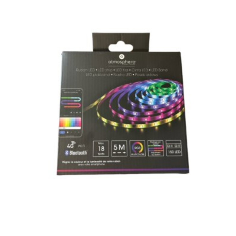 RUBAN LED MULTICOLORE 5M