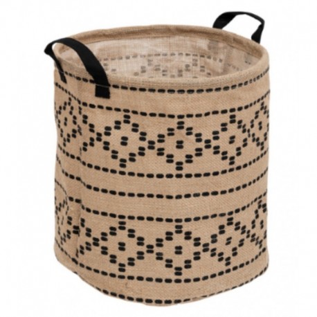 PANIER DE RANGEMENT EN JUTE