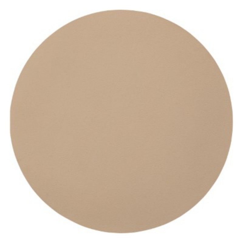 SET TABLE TENOR ROND BEIGE