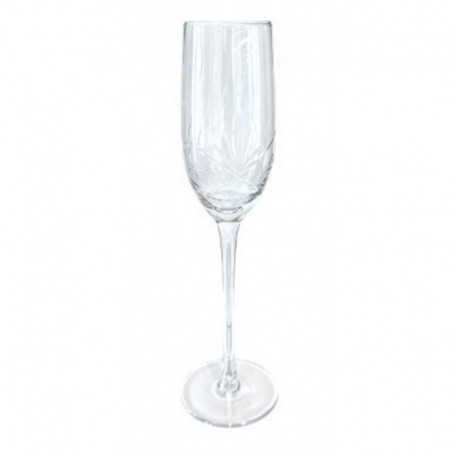 SET DE 6 FLUTES A CHAMPAGNE