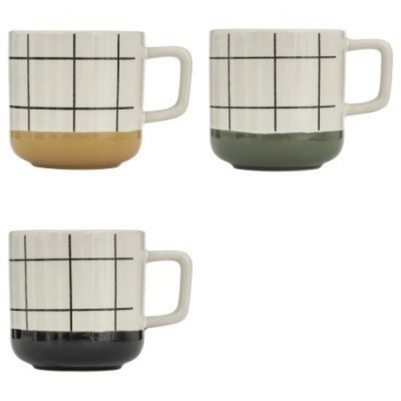 MUG CORNER TRICOLORE 32CL