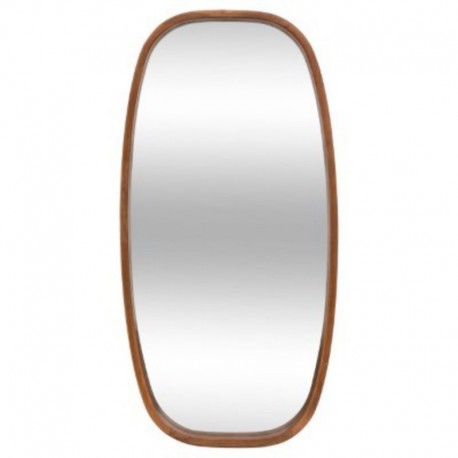 MIROIR OVALE EN BOIS JASNA