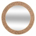 MIROIR ROND EN BOIS ANOKI