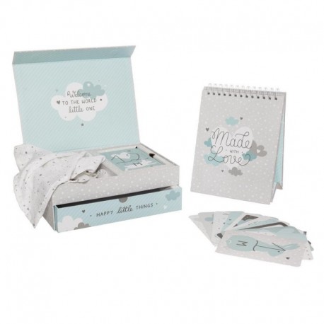 COFFRET CADEAUX BLEU NAISSANCE