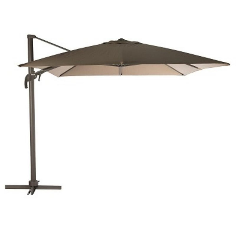 PARASOL ELE 3X4 NOISETTE