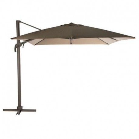 PARASOL ELE 3X4 NOISETTE