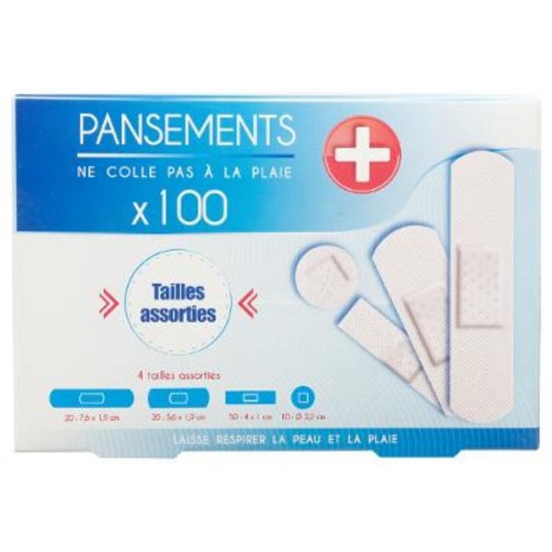 BOITE DE 100 PANSEMENTS